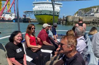 Balade en bateau à Dieppe