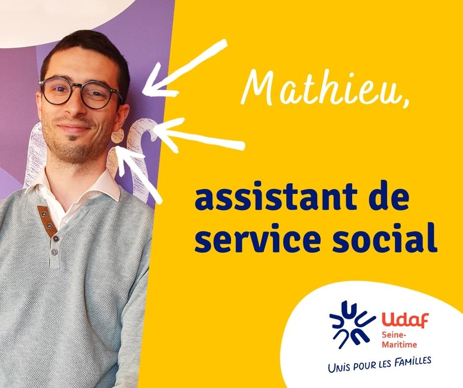 Mathieu était assistant de service social